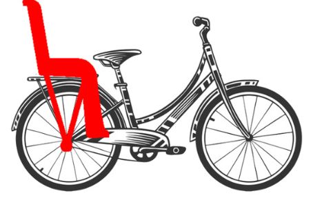 Sillas de bebé traseras para bicicleta